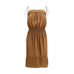 Saint Laurent Beige Polyester Casual Dress - IT40 | M