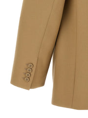 Saint Laurent Beige Wool Blazer