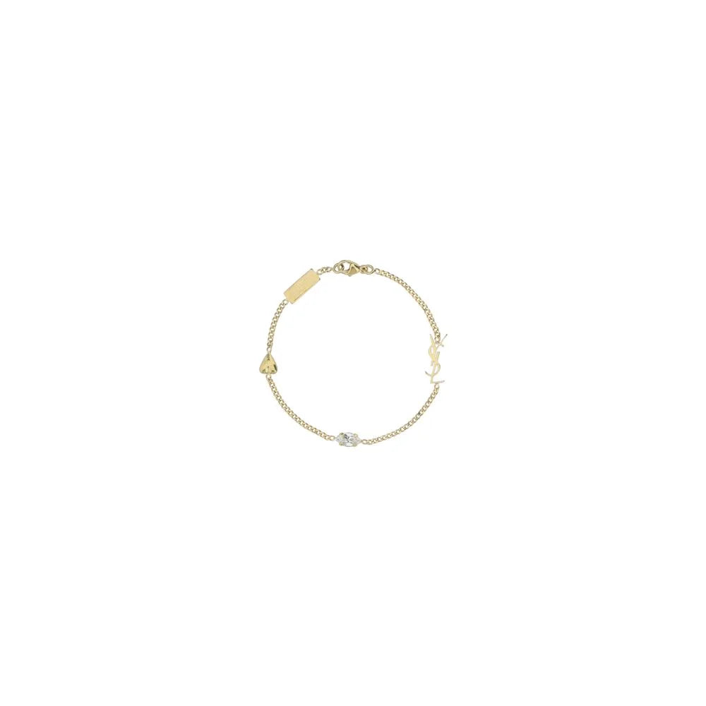Saint Laurent Bicolor Brass Bracelet - M