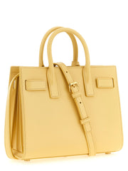 Saint Laurent Bicolor Calfskin Handbag