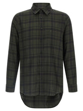 Saint Laurent Bicolor Cotton Blouse