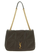 Sac bandoulière en cuir agneau bicolore Saint Laurent