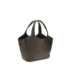 Saint Laurent Bicolor Napa Leather / Calf Bos Taurus Shoulder Bag