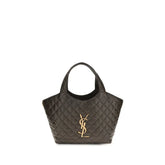 Sac bandoulière Saint Laurent en cuir Napa bicolore / Bos taurus