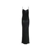 Saint Laurent Black Acetate Casual Dress - 42