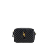 Τσάντα ώμου Saint Laurent από μαύρο δέρμα μοσχαριού Bos Taurus