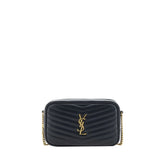 Tσαντα ώμου Saint Laurent από δέρμα μοσχαριού μαύρου χρώματος Bos Taurus