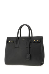 Saint Laurent Black Calf Leather Sac De Jour Handbag - Satchel Bags