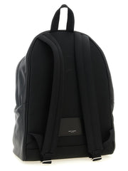 Saint Laurent Black Calfskin Backpack
