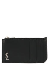 Saint Laurent Black Calfskin Cardholder