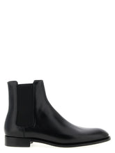 Saint Laurent Black Calfskin Chelsea Boots - EU 40 | US 7