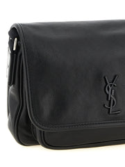 Saint Laurent Black Calfskin Crossbody Bag