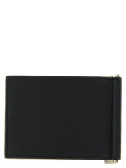 Saint Laurent Black Calfskin Money Clip