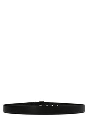 Saint Laurent Black Calfskin Regular Belt