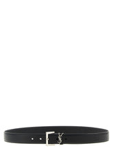 Saint Laurent Black Calfskin Regular Belt - 70 cm / 28 Inches