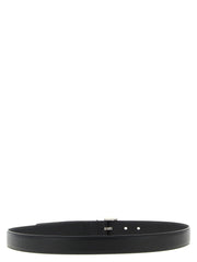 Saint Laurent Black Calfskin Regular Belt - 70 cm / 28 Inches