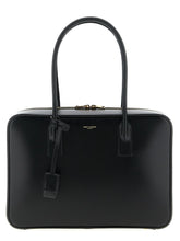 Sac bandoulière en veau noir Saint Laurent