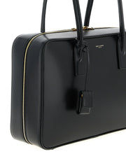 Saint Laurent Black Calfskin Shoulder Bag