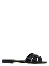 Saint Laurent Black Calfskin Slides