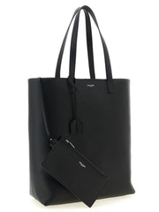 Saint Laurent fekete borjúbőr szatyortáska