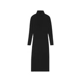 Saint Laurent Black Cashmere Casual Dress - XL