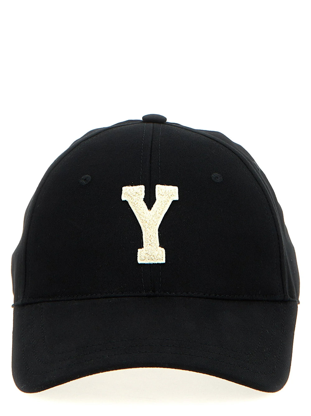 Saint Laurent Black Cotton Cap (Baseball Hat) - 57 cm|S