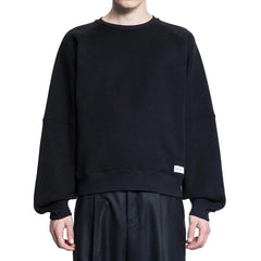 Saint Laurent Black Cotton Sweatshirt