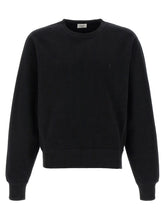 Saint Laurent Black Cotton Sweatshirt