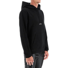 Saint Laurent Black Cotton Sweatshirt - XXL