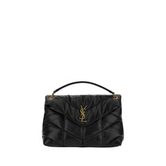 Saint Laurent Black Lamb Leather Shoulder Bag - Shoulder Bags