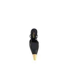 Saint Laurent Black Lamb Ovis Aries Aries High Heel Pumps