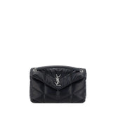 Saint Laurent Black Lamb Ovis Aries Aries Shoulder Bag