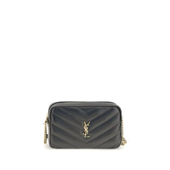 Saint Laurent Fekete Nyúlbőr Ovis Aries Válltáska