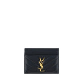 Saint Laurent Black Lamb Ovis Aries Aries Wallet