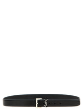 Saint Laurent Black Leather Regular Belt - 90 cm / 36 Inches