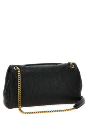 Saint Laurent Black Leather Shoulder Bag
