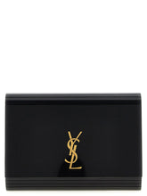 Saint Laurent Black Plexiglass Crossbody Bag