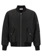 Saint Laurent Black Polyamide Bomber - IT52 | XL