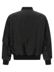 Saint Laurent Black Polyamide Bomber - IT52 | XL