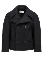 Saint Laurent Black Virgin Wool Coat - 2