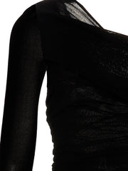 Saint Laurent Black Viscose Long Dress - M