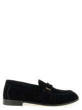 Saint Laurent Black Viscose Slip-On Loafers - EU 42 | US 9