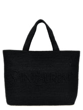 Sac Cabas Saint Laurent Noir en Viscose