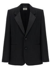 Saint Laurent Black Wool Blazer