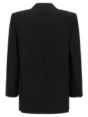 Saint Laurent Black Wool Blazer - IT50 | L
