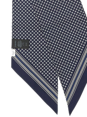 Saint Laurent Blue Silk Foulard