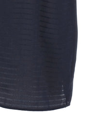 Saint Laurent Blue Silk Polo Shirt - L