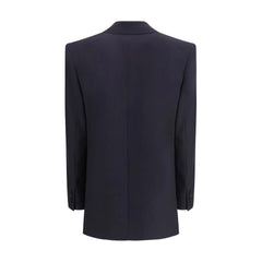 Saint Laurent Blue Wool Coat - IT40 | M
