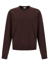 Saint Laurent Bordeaux Cotton Sweatshirt