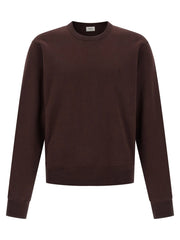 Saint Laurent Bordeaux Cotton Sweatshirt
